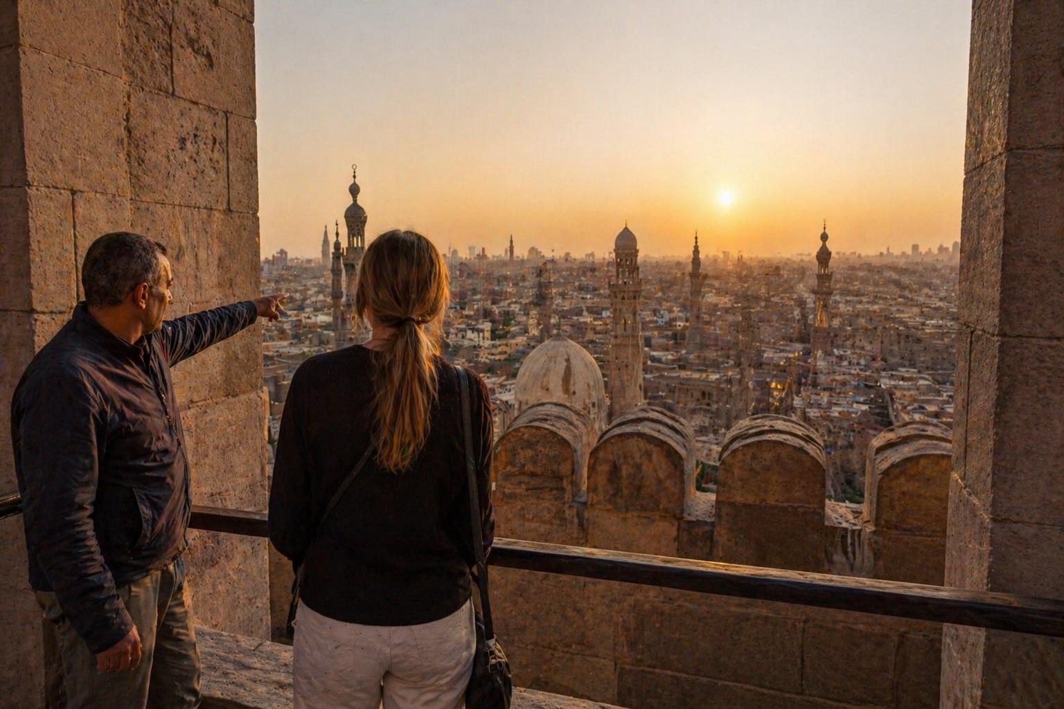 Climb to the parapets of Bab Zuweila