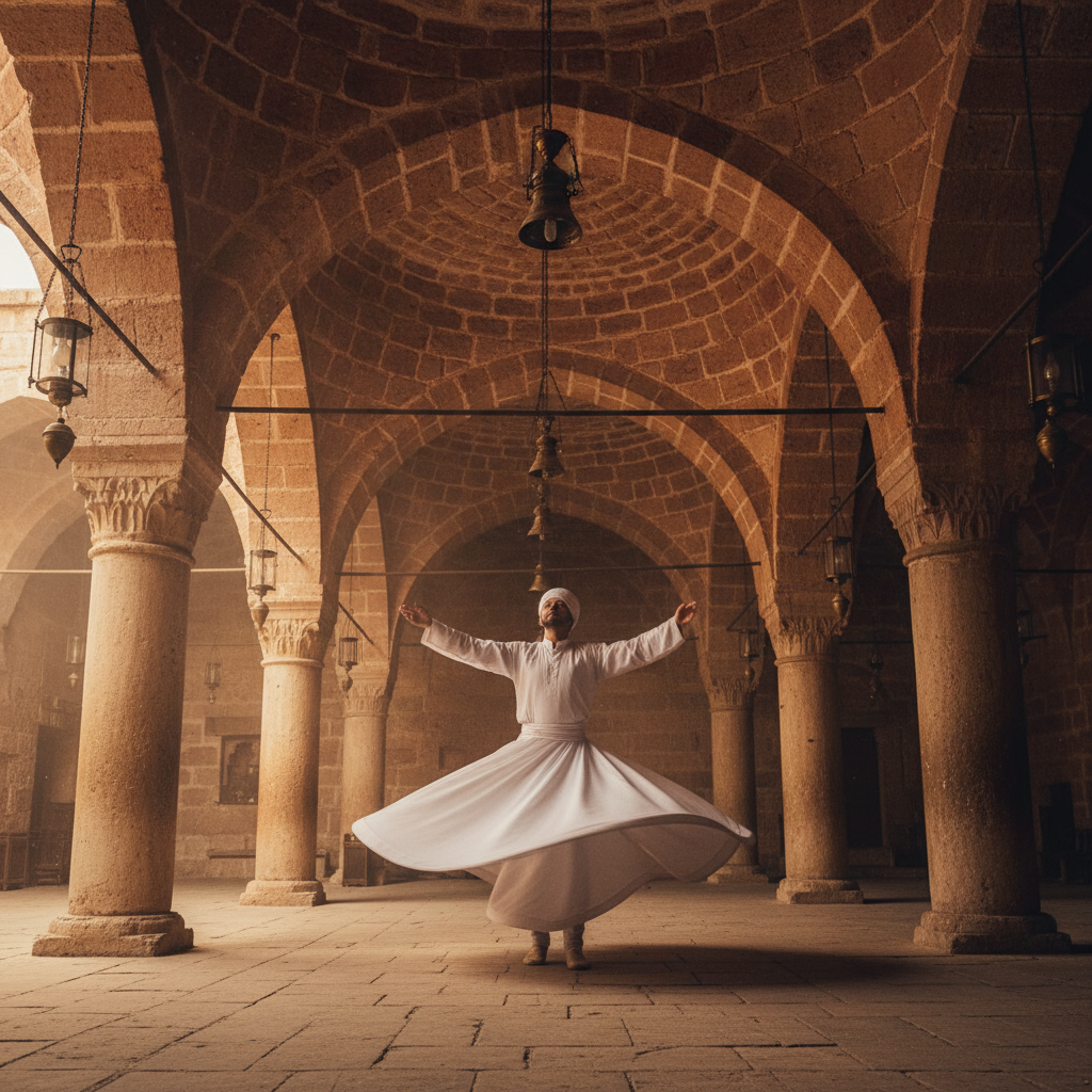 Whirling Dervishes at Wekalet El-Ghouri