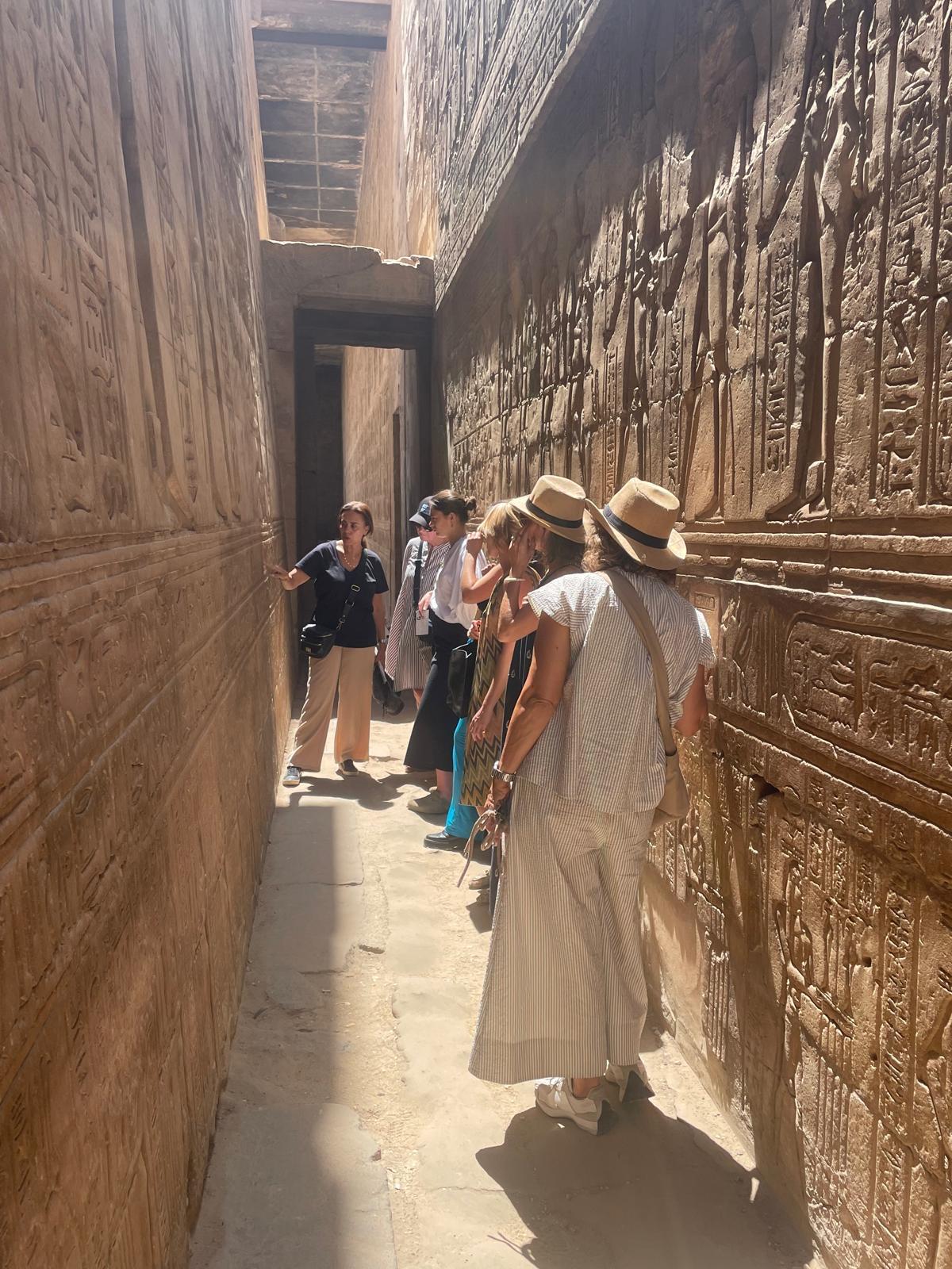 Temple visit along the route